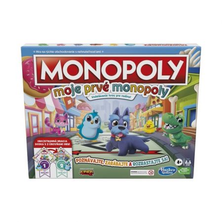 HASBRO - Moje První Monopoly SK Verze