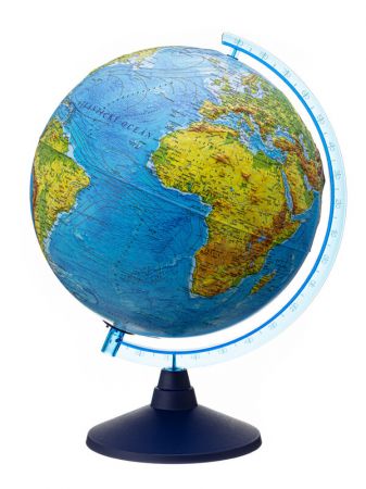 ALAYSKY'S - 25 cm RELIEF Physical Globe EN