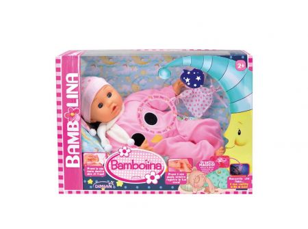 Alltoys Panenka Bambolina Jasmine s 50 českými slovy  