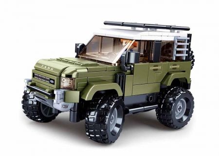 Sluban Model Bricks M38-B1015 anglické SUV Attacker