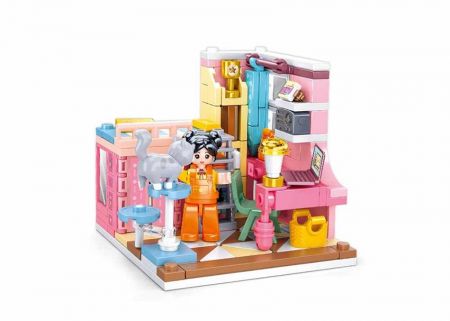 Sluban Girls Dream Mini Handcraft M38-B1016D Ložnice