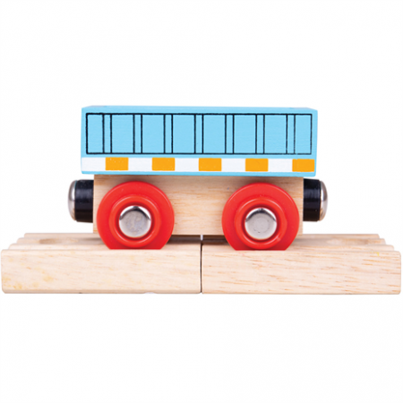 Bigjigs Rail Vagón modrý