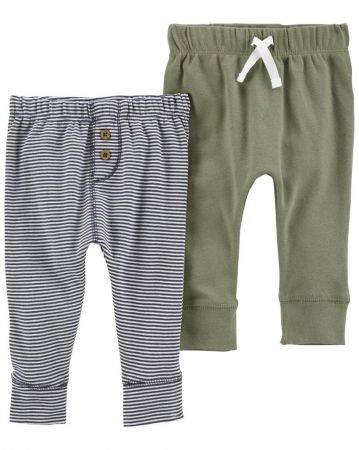 CARTERS CARTER'S Tepláky Green&Stripes kluk LBB 2ks NB, vel. S 56