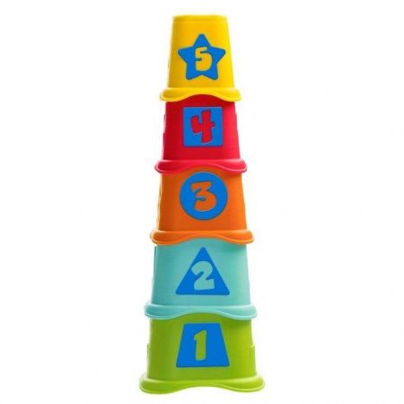 CHICCO ZABAWKI 089741 Hrnky TOWER 2v1