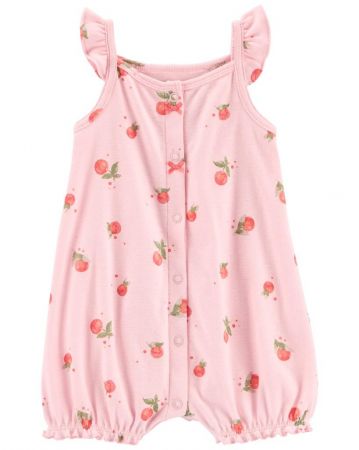 CARTERS CARTER'S Overal letní Pink Peach holka 6m