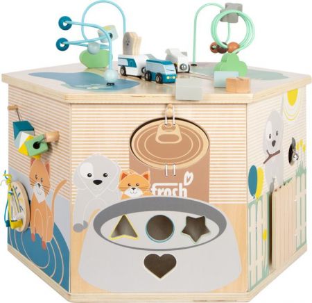 Small foot by Legler Small Foot Motorická interaktivní kostka Pets XXL
