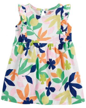 CARTERS CARTER'S Šaty Multicolor Floral dívka 6m