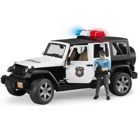 Bruder Jeep Wrangler Rubicon Policie