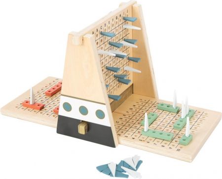 Small foot by Legler Small Foot Strategická hra Lodě Gold Edition