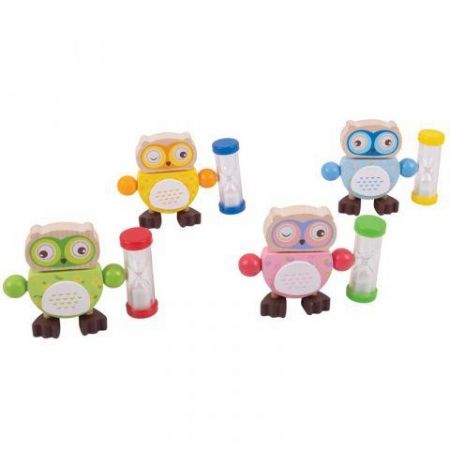 Bigjigs Toys Přesýpací hodiny sovička 1 ks