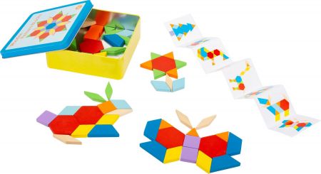 Small foot by Legler Small Foot Tangram v kovové krabičce