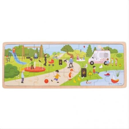 Bigjigs Toys Puzzle V parku