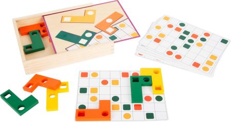 Small foot by Legler Small Foot Logická hra Tetris
