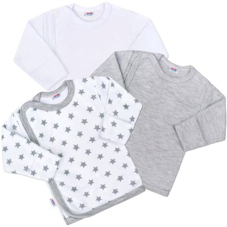 Kojenecká košilka New Baby Classic II Uni 3ks Dle obrázku 62 (3-6m)