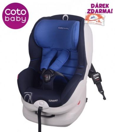 Coto Baby Autosedačka LUNARO 2016 Isofix - 9-18 kg - Modrá