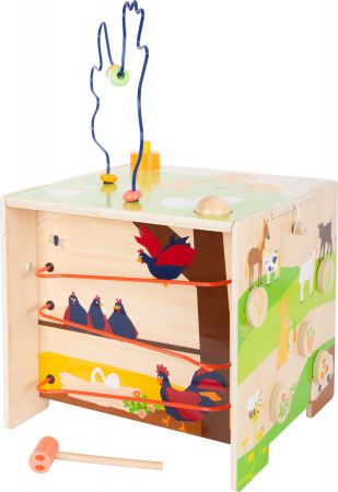 Small foot by Legler Small Foot Motorická kostka Country life