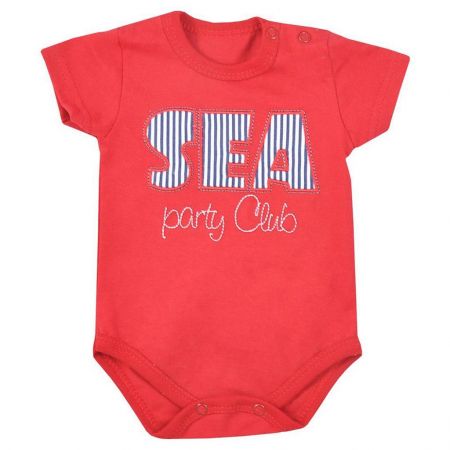 Kojenecké letní body Koala Sea Party červené Červená 86 (12-18m)