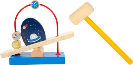 Small foot by Legler Small Foot Houpací labyrint s kladívkem Space
