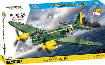 COBI - II WW Junkers Ju-88, 1:32, 1160k, 1f