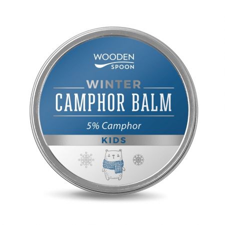 Zimní balzám pro děti s kafrem 5% WoodenSpoon 60 ml