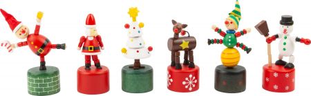 Small foot by Legler Small Foot Displej vánoční tančící figurka 12 ks