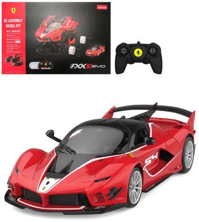 EP Line RC Auto Ferrari na vysílačku 2,4GHz na baterie stavebnice 84 dílků