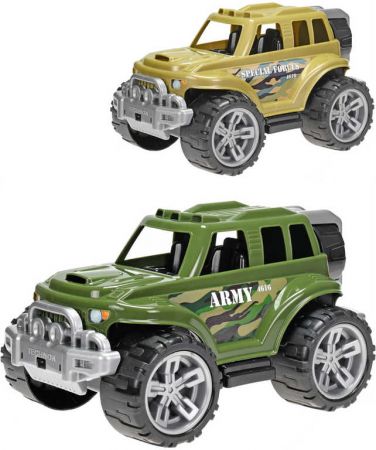 _Ostatní 1_ Auto SUV vojenské 35cm army džíp velká kola 2 druhy plast