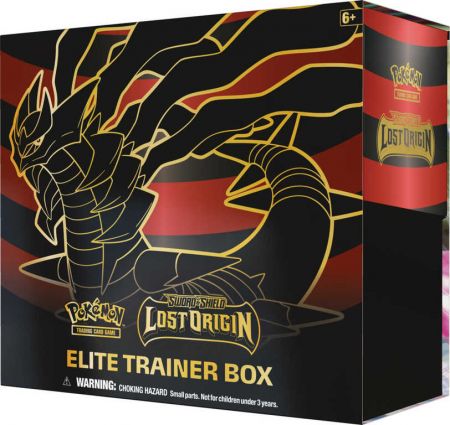 ADC Pokémon SWSH11 Lost Origin Elite Trainer Box 8x booster s doplňky