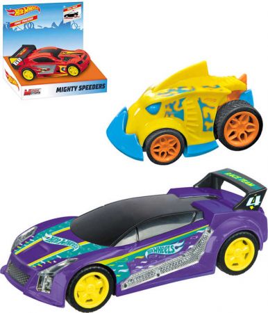 MATTEL HOT WHEELS Auto Mighty Speeders na natažení různé druhy plast