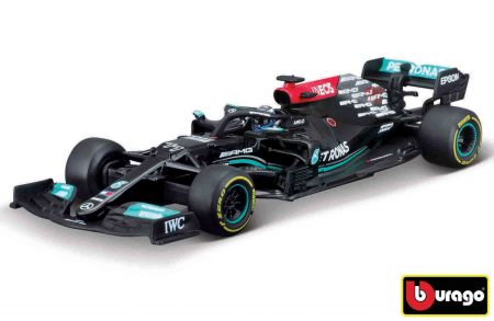 Bburago 1:43 RACE  F1 - MERCEDES-AMG F1 W12 E Performance (2021) #77 (Valtteri Bottas)