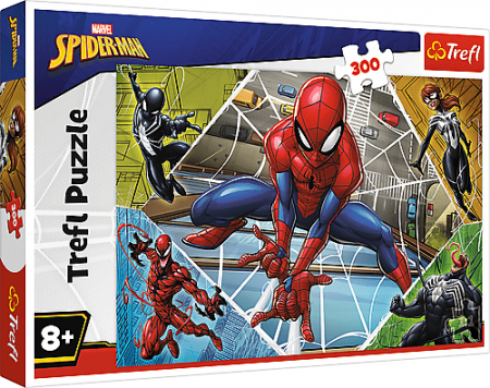 TREFL - Puzzle 300 - Úžasný Spiderman / Disney Marvel Spiderman