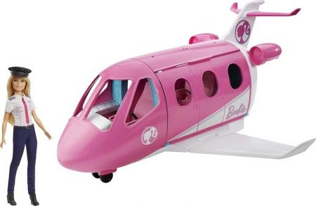 MATTEL - Mattel Barbie Letadlo snů s pilotkou GJB33