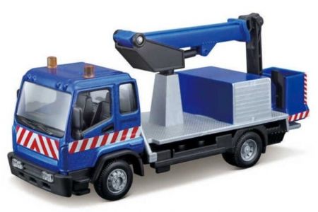 BBURAGO - 1:43 servisní vozidla Truck with Man Platform