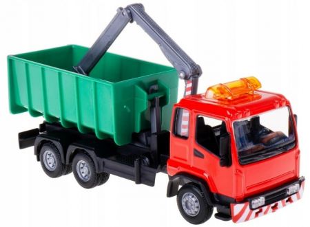 BBURAGO - 1:43 servisní vozidla Hooklift and Crane Truck