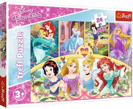 TREFL - Puzzle 24 Maxi Kouzlo vzpomínek Disney Princess