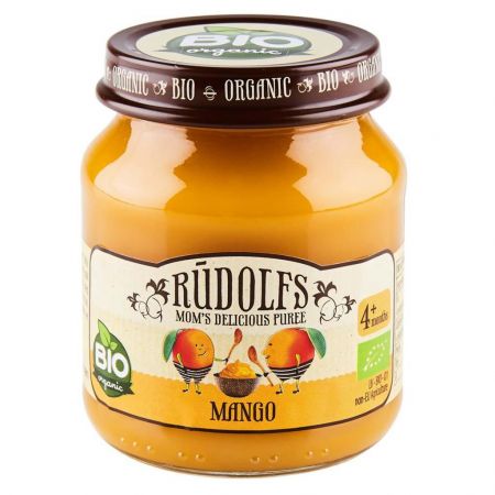 Rudolfs BIO Příkrm mango 120 g 