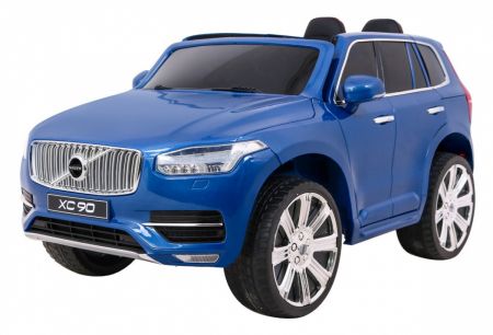 Elektrické autíčko Volvo XC90 2,4 GHz DO klíč dvoumístné, LAK modré