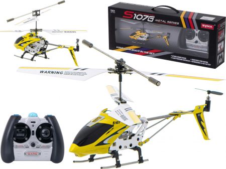 RC Vrtulník SYMA S107G žlutý