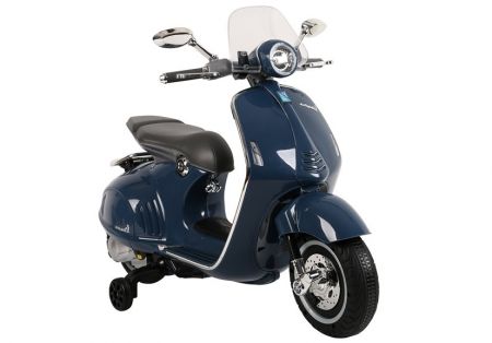 Tomido Dětská elektrická motorka Vespa GTS 300 modrá