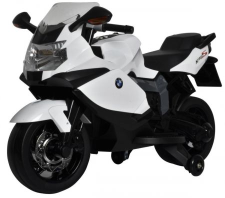 HračkyZaDobréKačky Dětská elektrická motorka BMW K1300S bílá