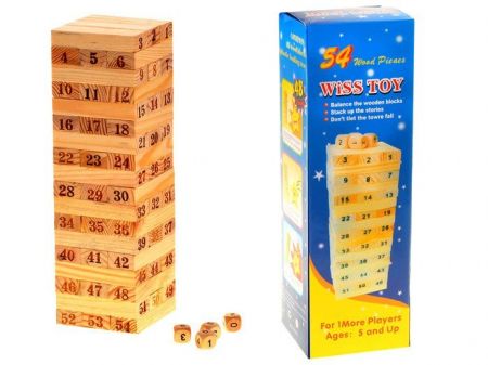 Wiss Toy Jenga věž