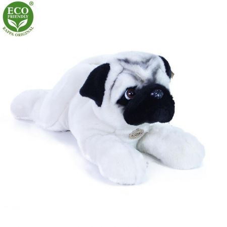 Rappa ECO-FRIENDLY Plyšový pes mops 58 cm