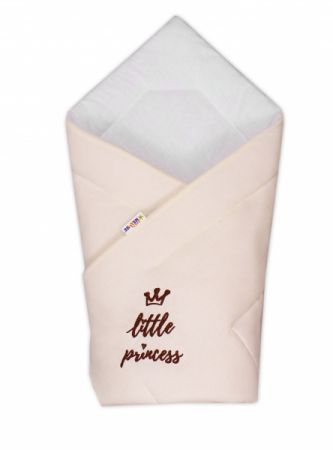 Baby Nellys Rychlozavinovačka Little Princess - jersey - smetanová