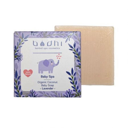 Dětské přírodní mýdlo Levandule 100% přírodní Bodhi 50 g