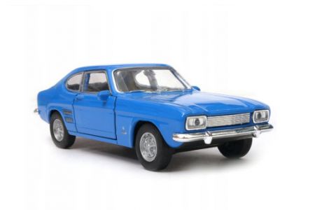 Welly Ford Capri 1969, modrý 1:34