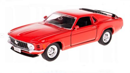 Welly Ford Mustang 1970 Boss 302, červený 1:34-39