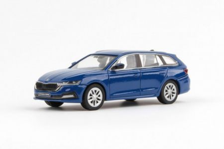 Abrex Škoda Octavia IV Combi (2020) Modrá Energy 1:43