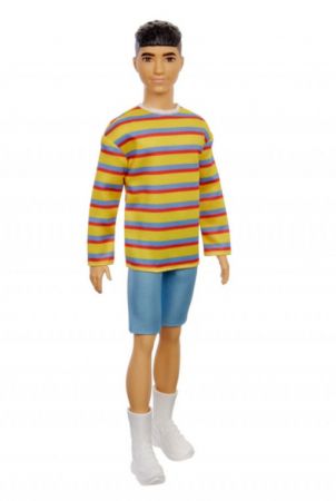 Mattel Barbie Ken 175 Proužkované tričko