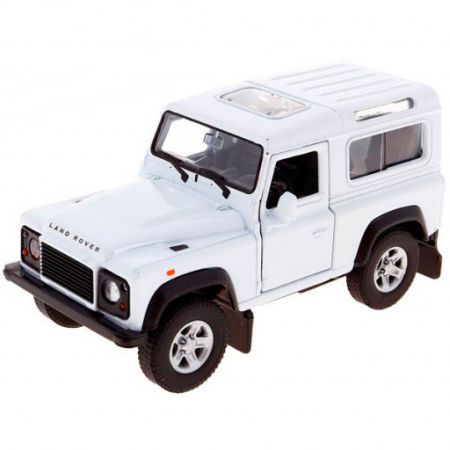 Welly Land Rover Defender Bílý 1:34-39