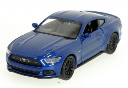 Welly Ford Mustang GT 2015 Modrý 1:24